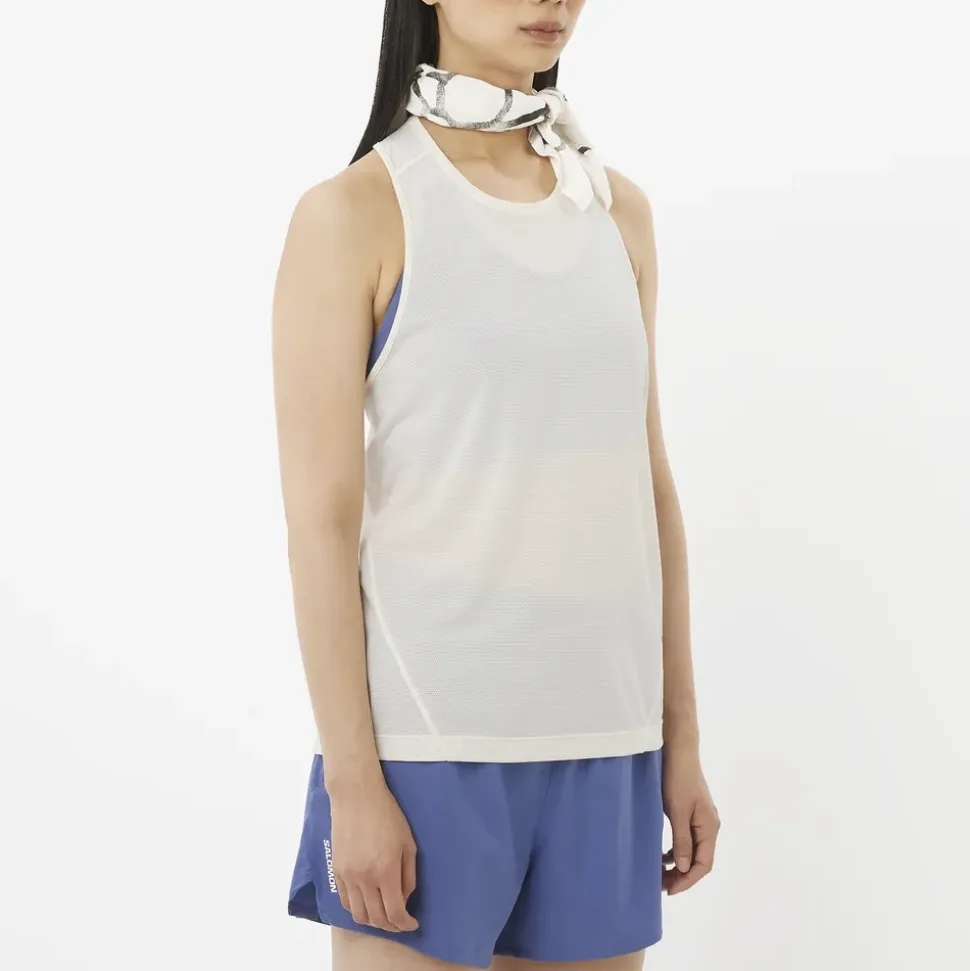 Débardeur Shkout Core Femme Whisper White - Debardeur | Salomon