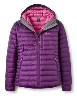 Doudoune Femme Microlight Alpine Veste Mulberry - Doudoune | Rab