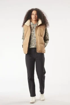 Doudoune Femme Sans Manches Hylla Dark Stone - Veste
