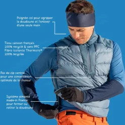 Doudoune Forno Blue Slate - Veste | Ayaq