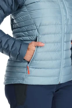 Doudoune Microlight Alpine Femme Orion Blue / Citadelle