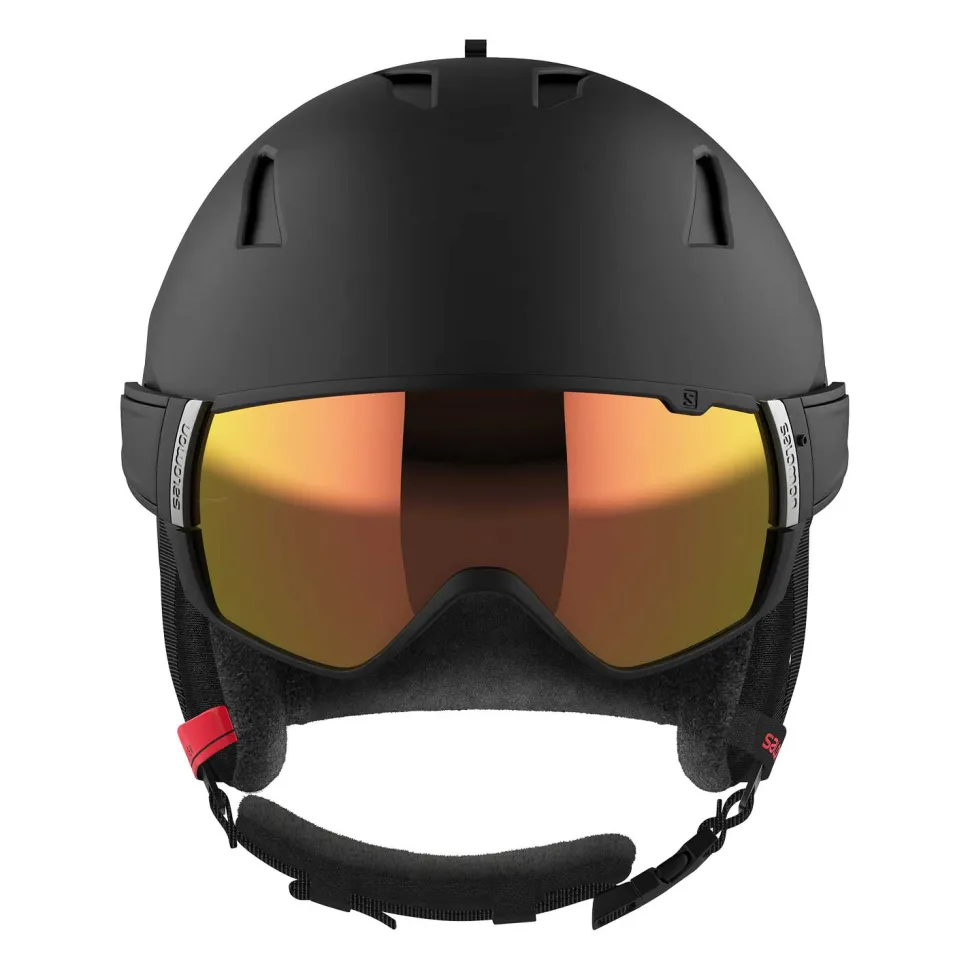 Driver Photo Black / Red - Casque | Salomon