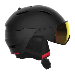 Driver Photo Black / Red - Casque | Salomon