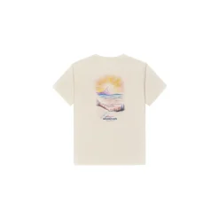 D&s Niseko T-shirt Natural White - Tee Shirt Mc