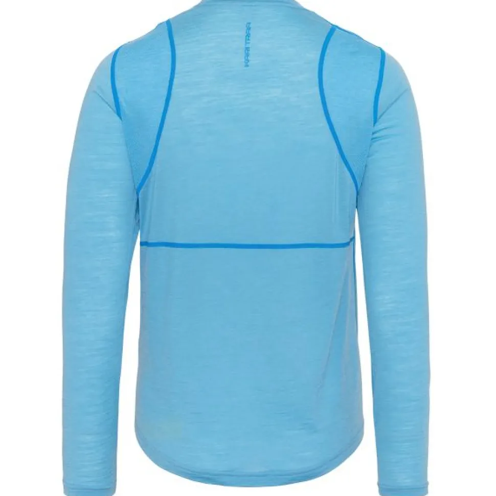 Embla Wool Ls Ocea - Tee Shirt Ml | Kari Traa