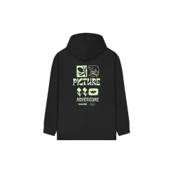 Endako Zip Veste Black - Sweat | Picture Organic Clothing
