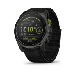 Enduro 3 Solar Sapphire Titane Carbon Gray Dlc - Gps Running | Garmin