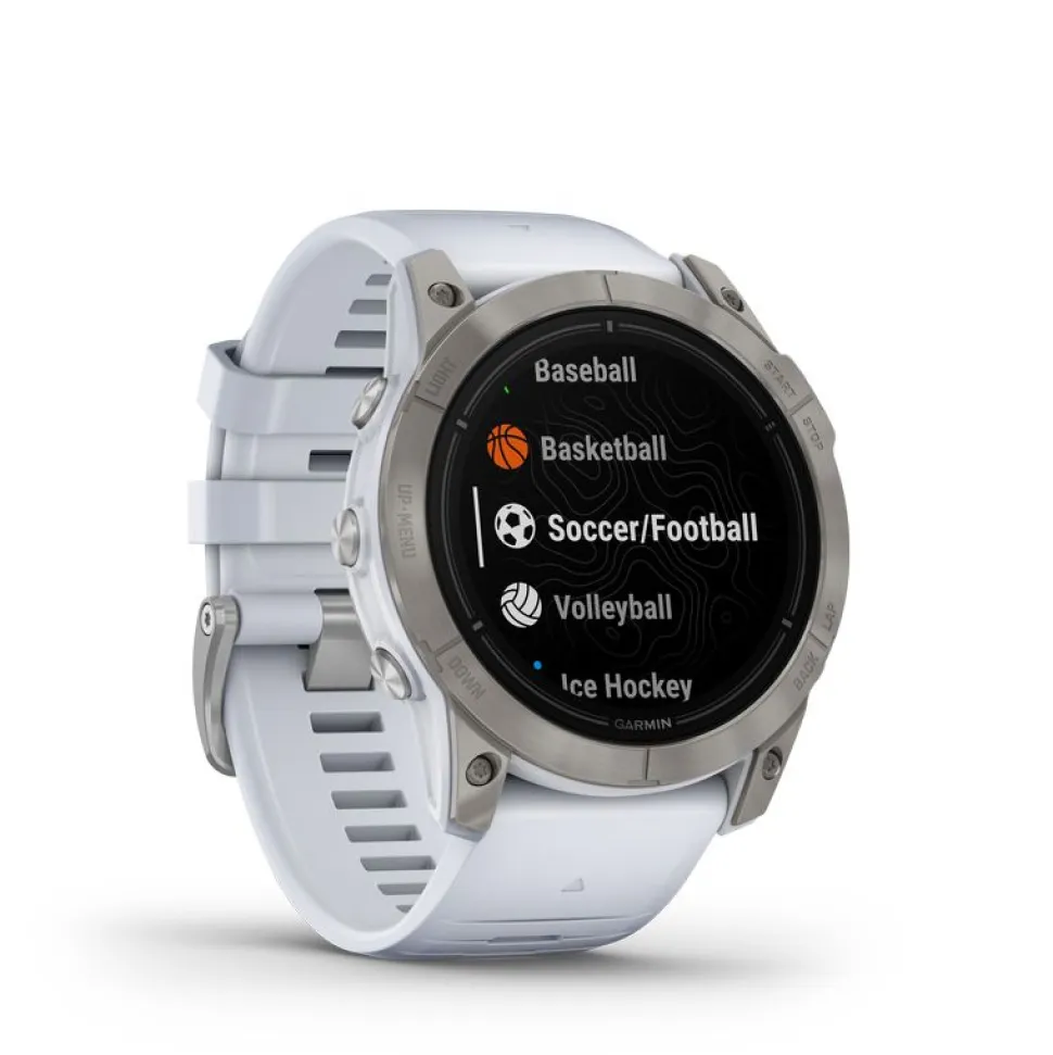 Epix Pro 51 Mm Sapphire Titane Silver - Gps | Garmin