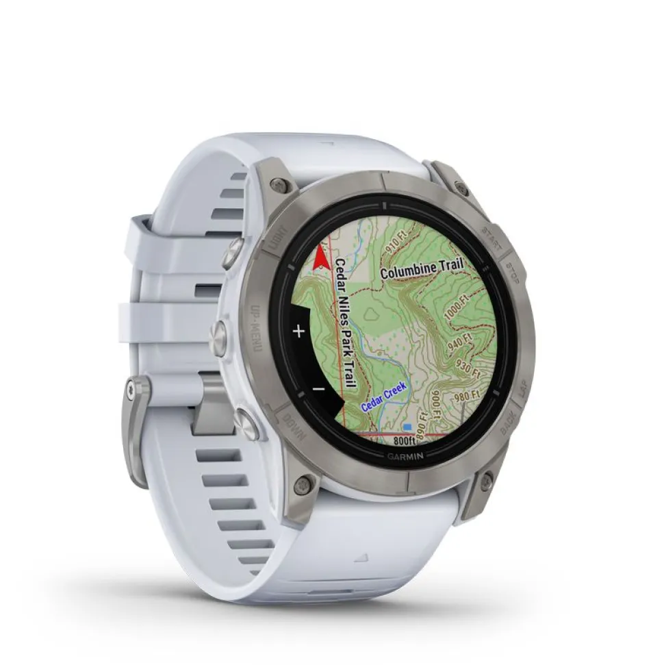 Epix Pro 51 Mm Sapphire Titane Silver - Gps | Garmin