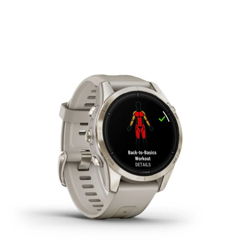Epix Pro 42mm Sapphire Titane Light Gold - Gps | Garmin