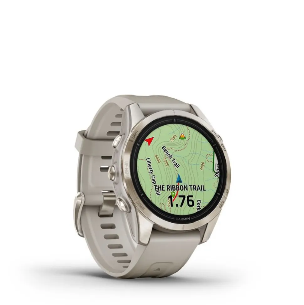 Epix Pro 42mm Sapphire Titane Light Gold - Gps | Garmin