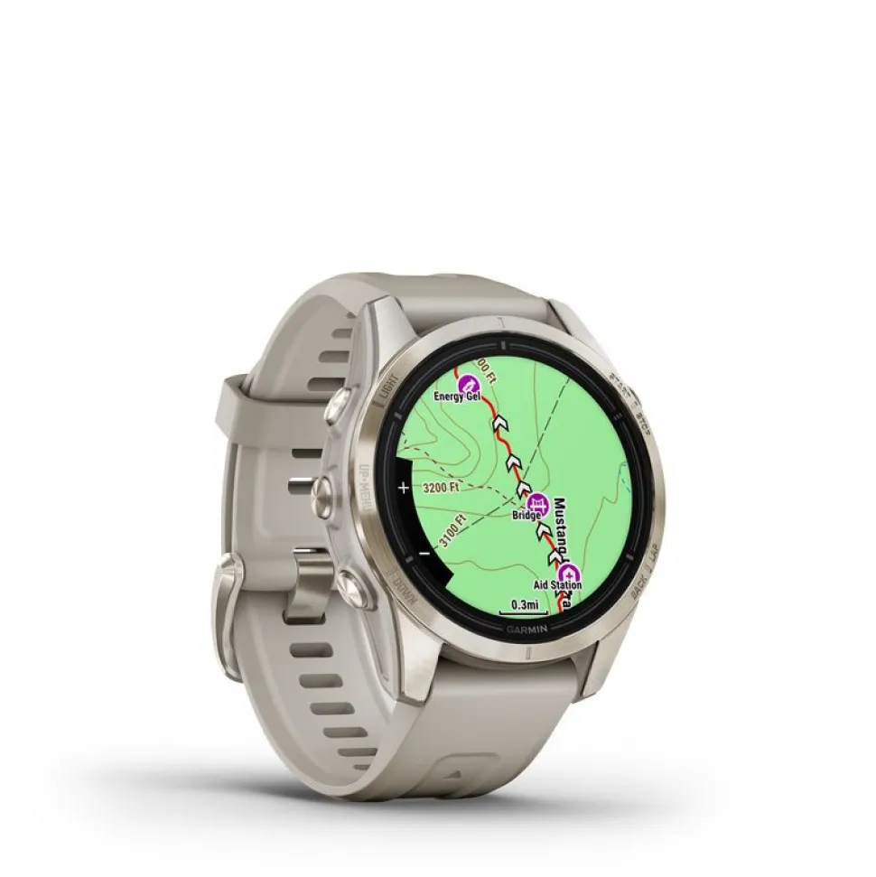 Epix Pro 42mm Sapphire Titane Light Gold - Gps | Garmin
