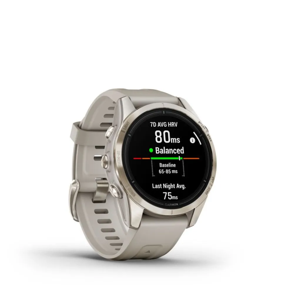 Epix Pro 42mm Sapphire Titane Light Gold - Gps | Garmin