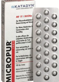 Forte 100 Comprimes Micropur - Pastilles Eau | Katadyn