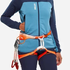 Fusion Grid Veste Femme Coronet Blue Saphir - Polaire | Millet