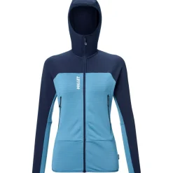 Fusion Grid Veste Femme Coronet Blue Saphir - Polaire | Millet