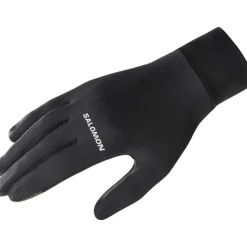 Gants Cross Warm U Deep Black - Gants | Salomon