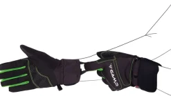 Gants G Comp Warm Black Green - Gants | Camp