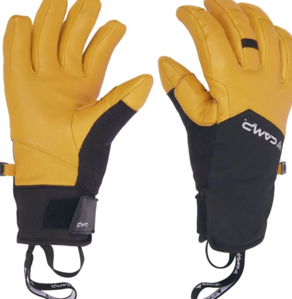 Gants G Crest Black Yellow - Gants | Camp