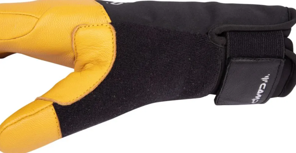 Gants G Crest Black Yellow - Gants | Camp