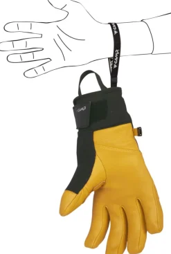 Gants G Crest Black Yellow - Gants | Camp