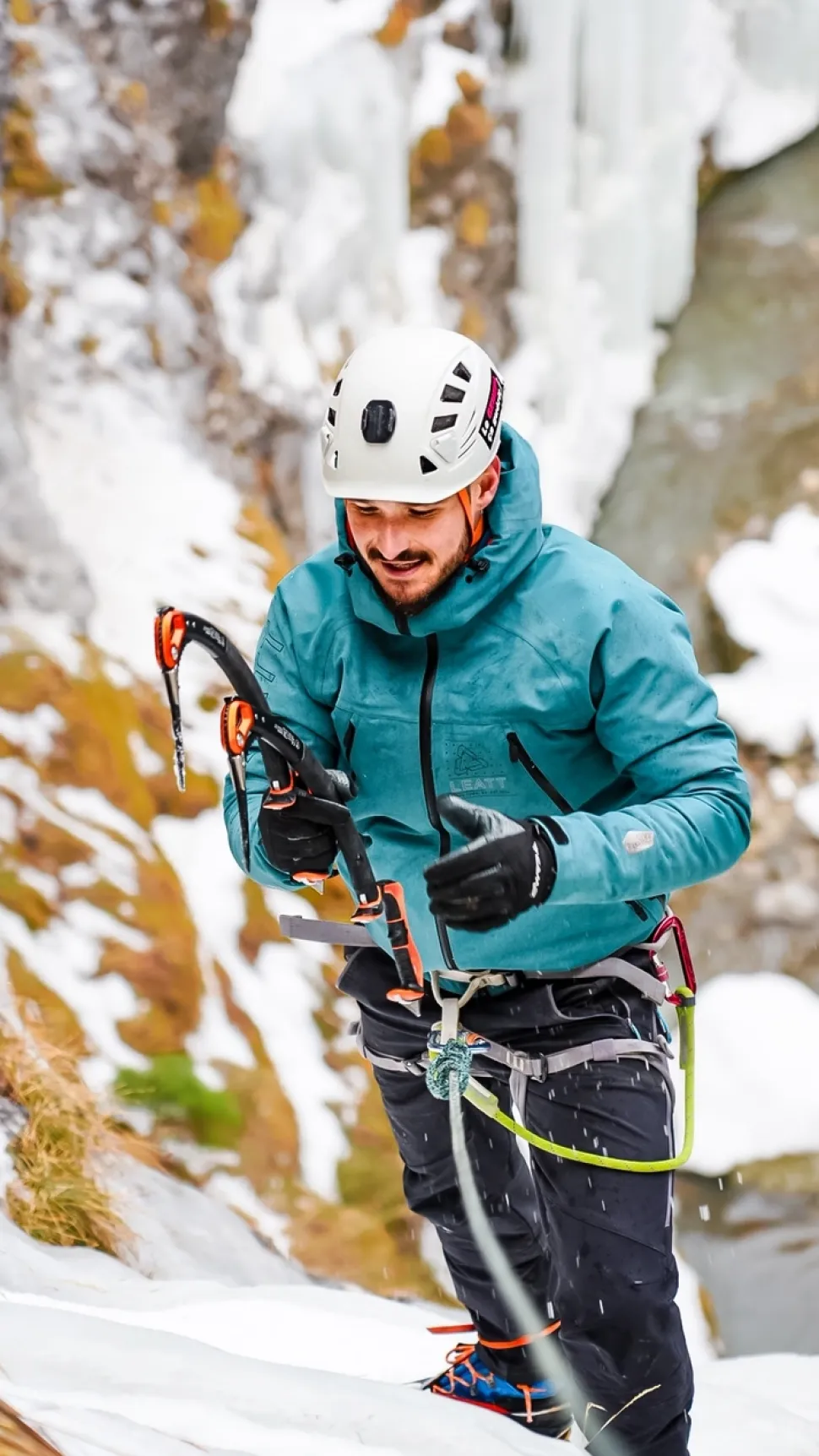 Gants Geko Ice Pro Black - Gants | Camp