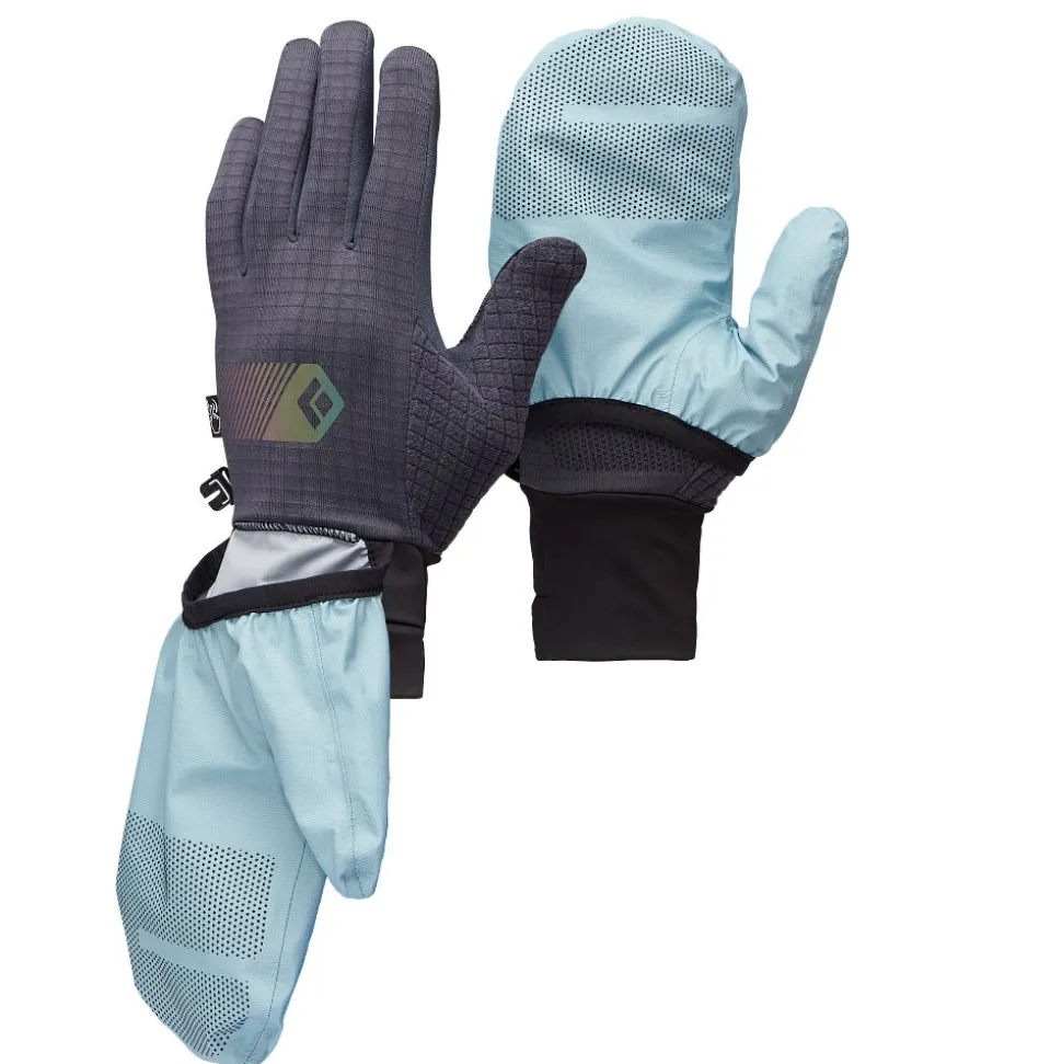 Gants Gridtech Storm Hood Carbon Glacier - Gants | Black Diamond