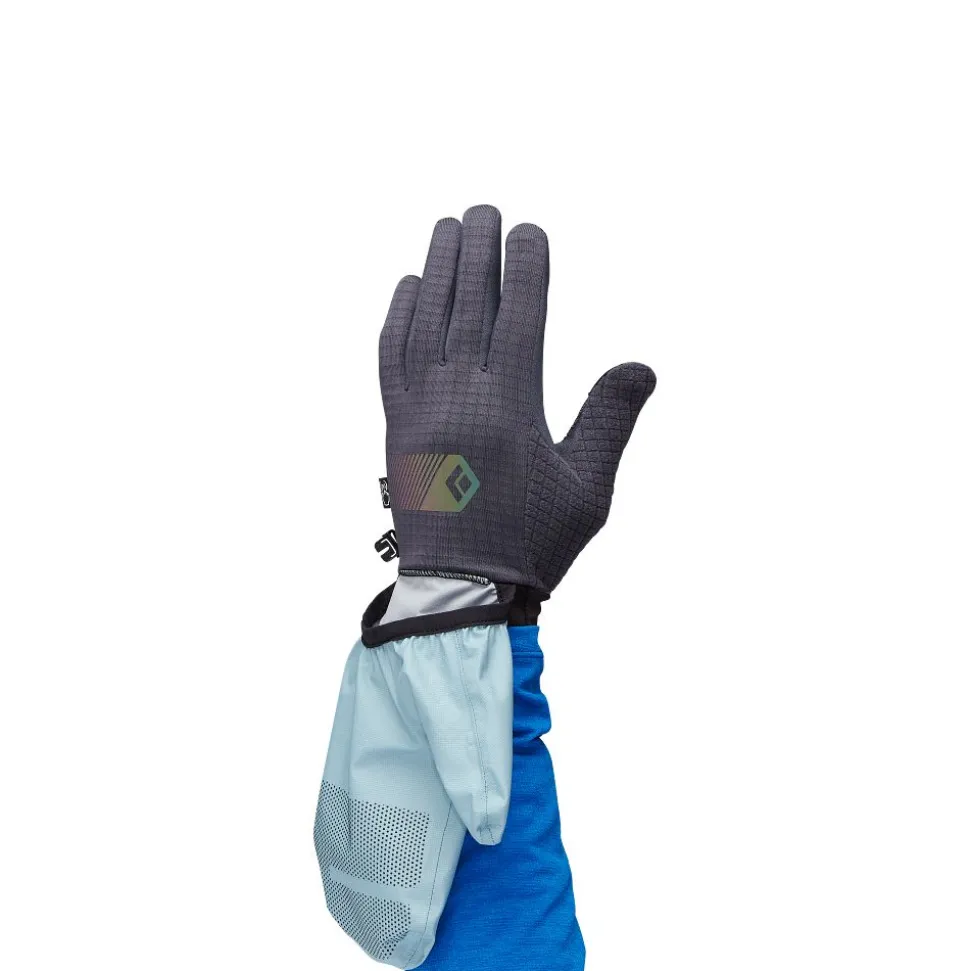 Gants Gridtech Storm Hood Carbon Glacier - Gants | Black Diamond
