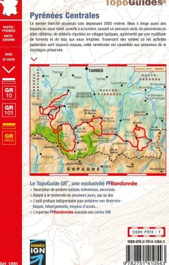 Gr1091 Pyrenees Centrales La Traversee Des Pyrenees - Topo | Ffrp