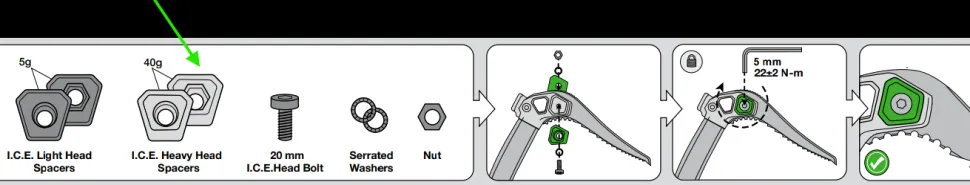 I.C.E. HEAVY HEAD SPACER