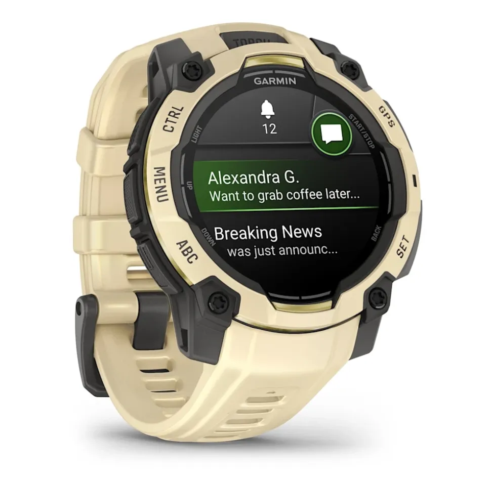 Instinct 3 Amoled 45mm Citrine/gray - Gps | Garmin