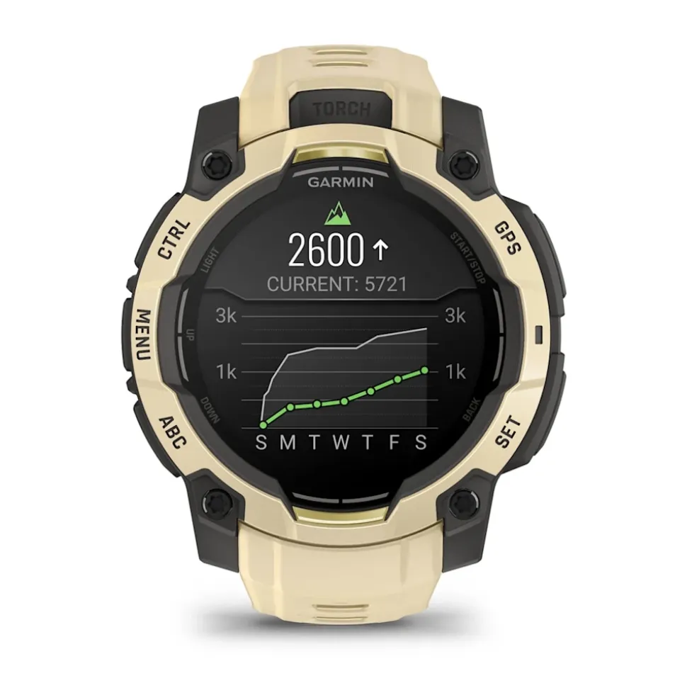 Instinct 3 Amoled 45mm Citrine/gray - Gps | Garmin