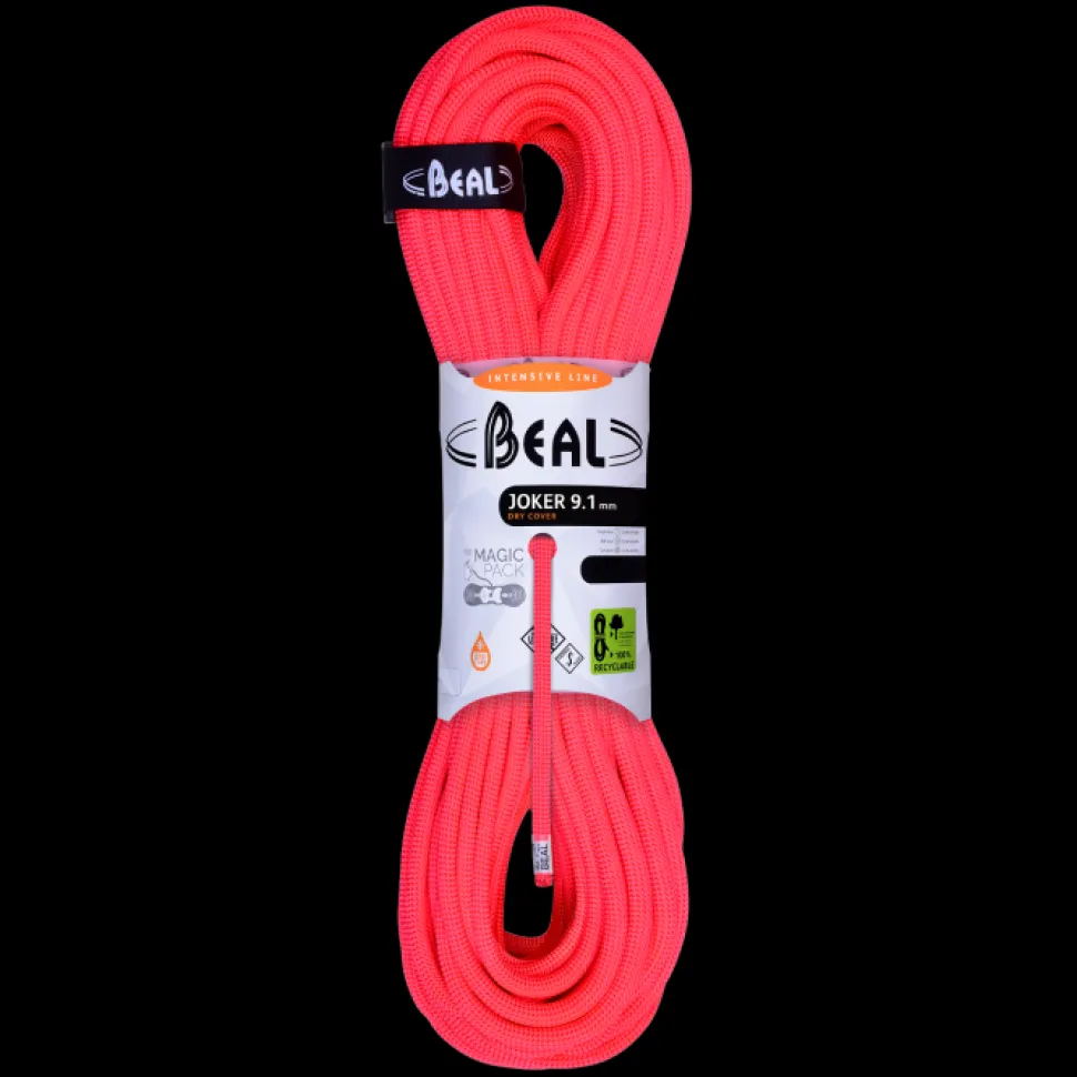 Joker 9.1mm Unicore Dry Cover 80m - Corde | Beal