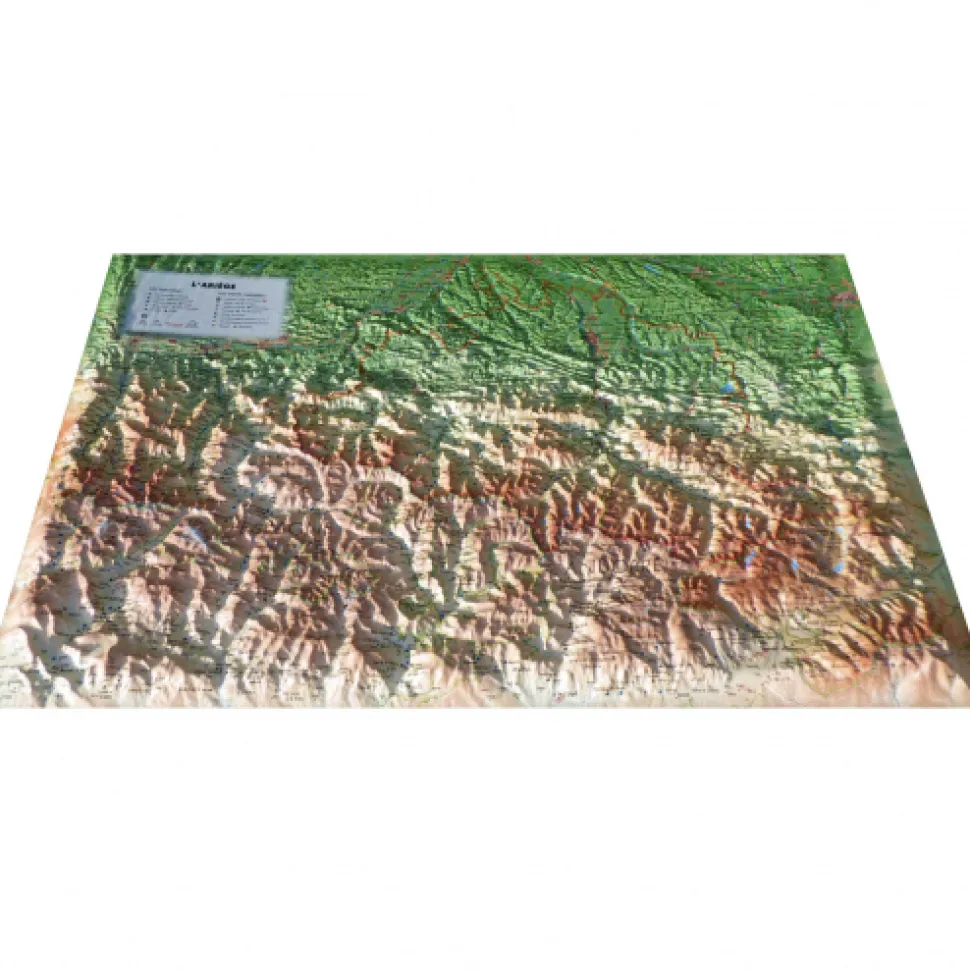 L' Ariege - Cartes | 3dmap