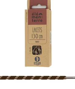 Lacets Twist Marron Beige - Lacets | Elementerre