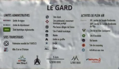 Le Gard - Cartes | 3dmap