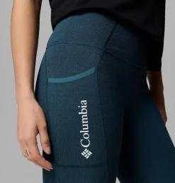 Legging Femme Columbia Move Everblue Heather - Pantalon | Columbia Sportswear
