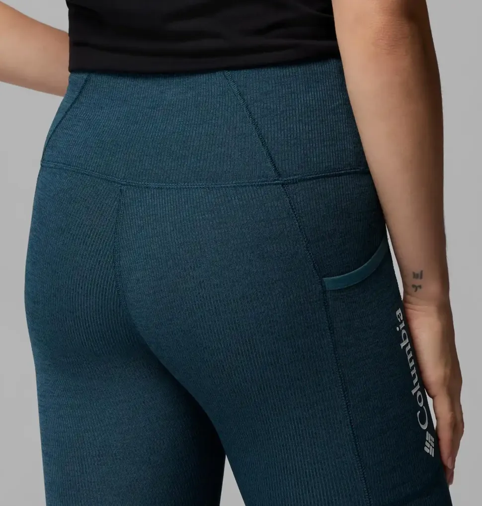 Legging Femme Columbia Move Everblue Heather - Pantalon | Columbia Sportswear