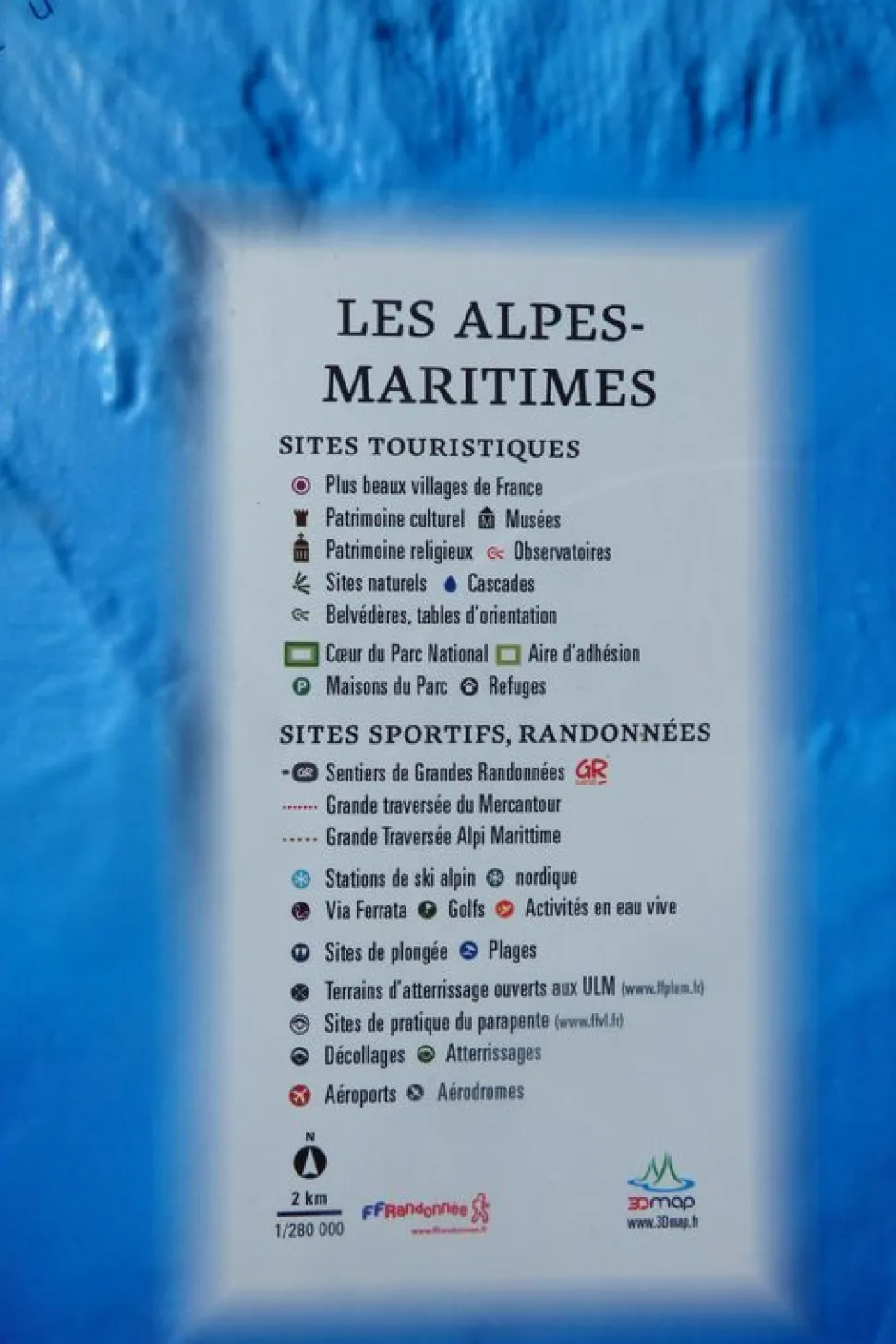 Les Alpes Maritimes - Cartes | 3dmap