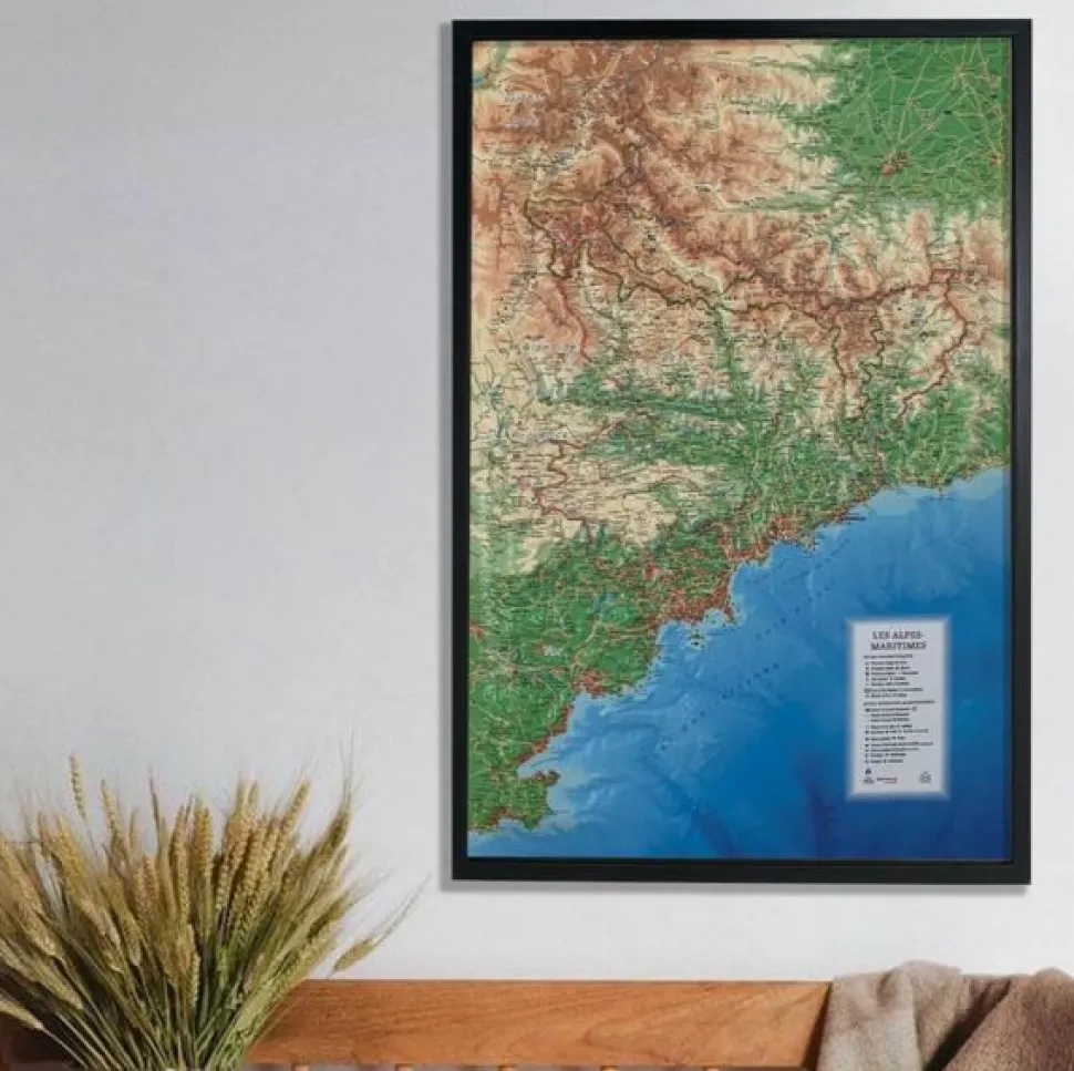 Les Alpes Maritimes - Cartes | 3dmap
