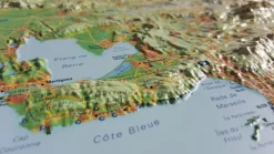 Les Massifs De Provence - Cartes | 3dmap