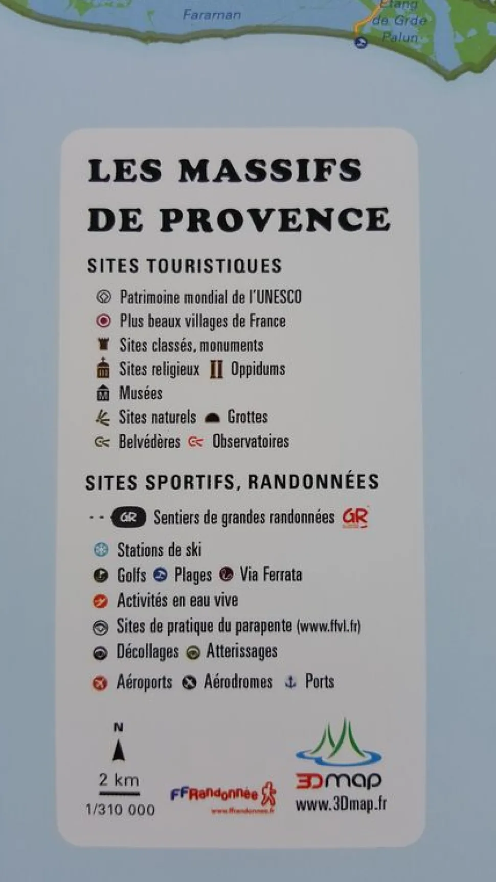 Les Massifs De Provence - Cartes | 3dmap