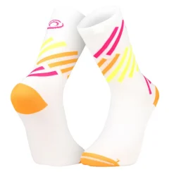 Light Run Haute Miami Orange Jaune - Chaussettes | Bv Sport