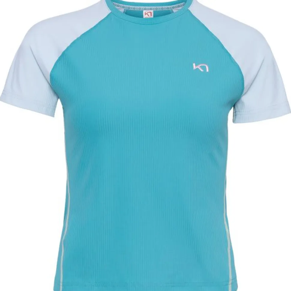Linnea T-shirt Lagon - Tee Shirt Mc | Kari Traa