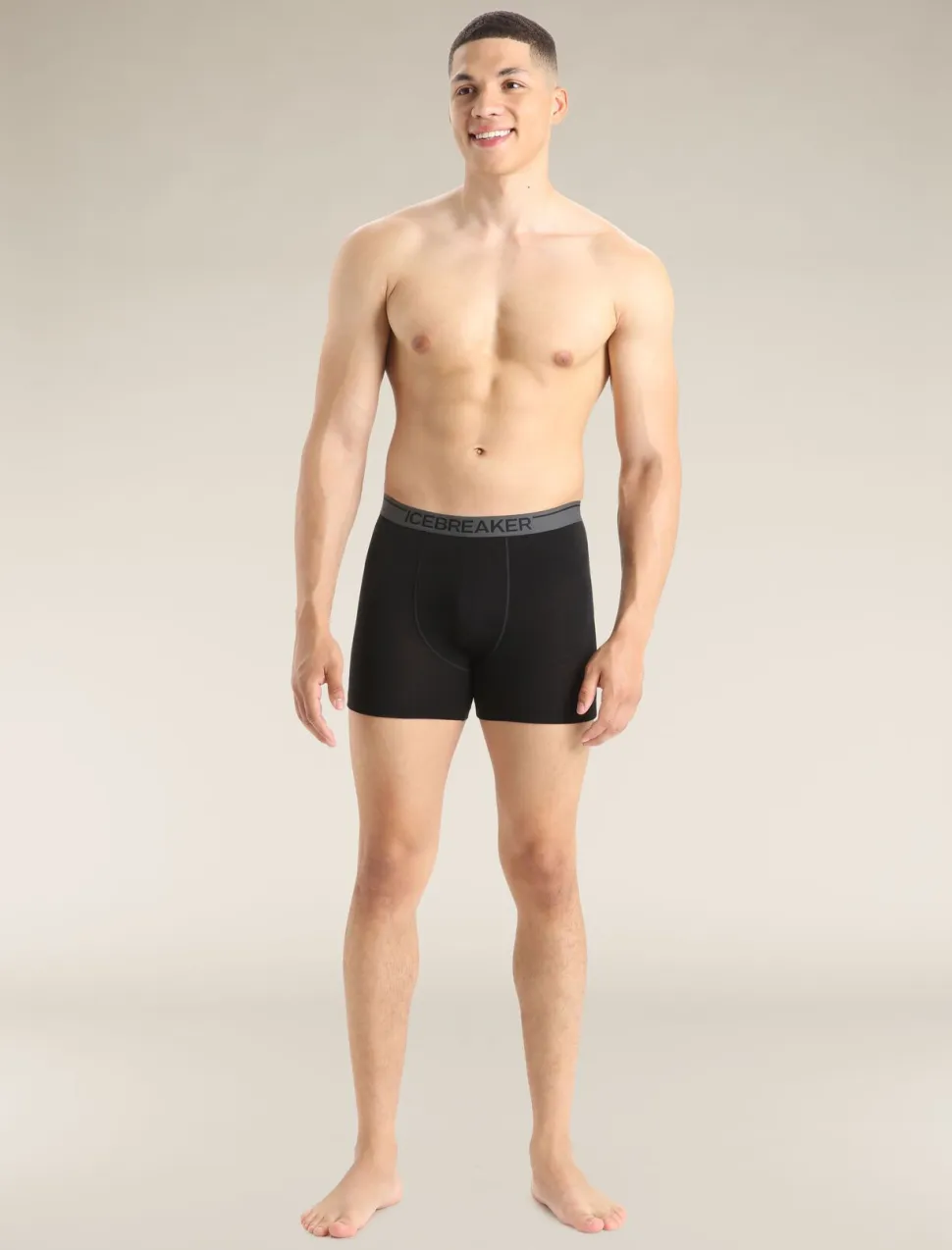 M Anatomica Boxers Black - Boxer | Icebreaker