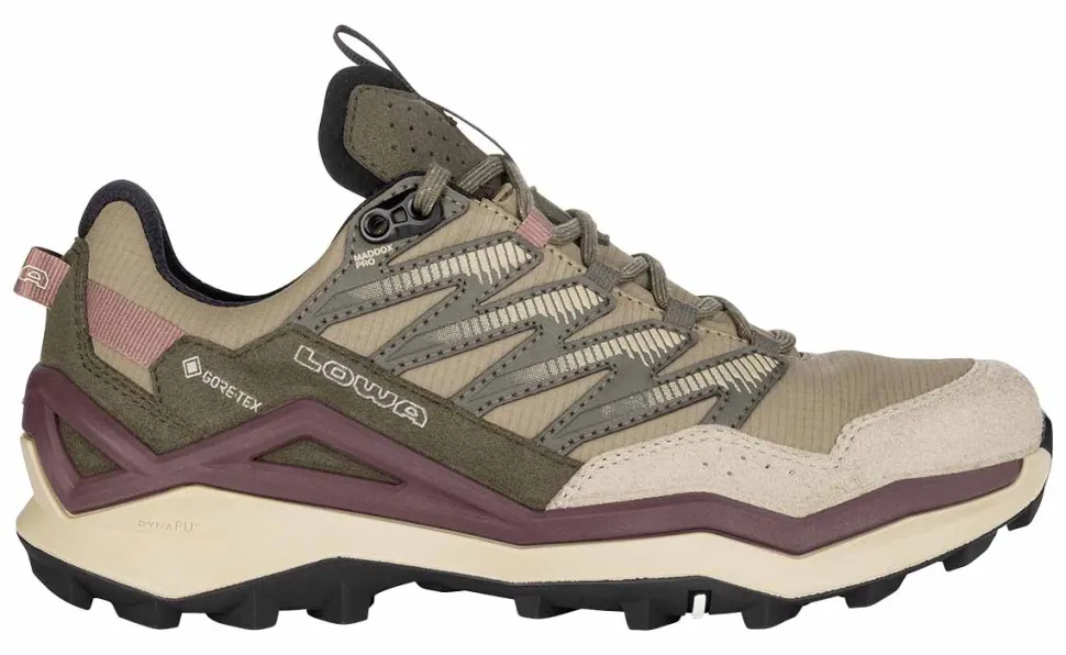 Maddox Pro Gtx Lo Femme Desert Rose - Chaussures | Lowa