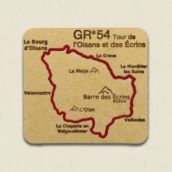 Magnet Gr 54 Tour Des Ecrins - Porte Cles | Aiguille Du Sud