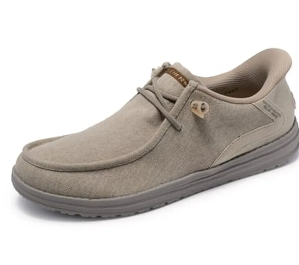 Melson Taupe Canvas - Chaussures | Skechers