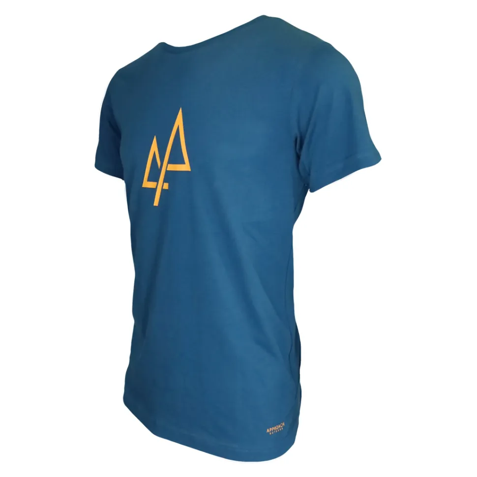 Men T-shirt Ascent Blue