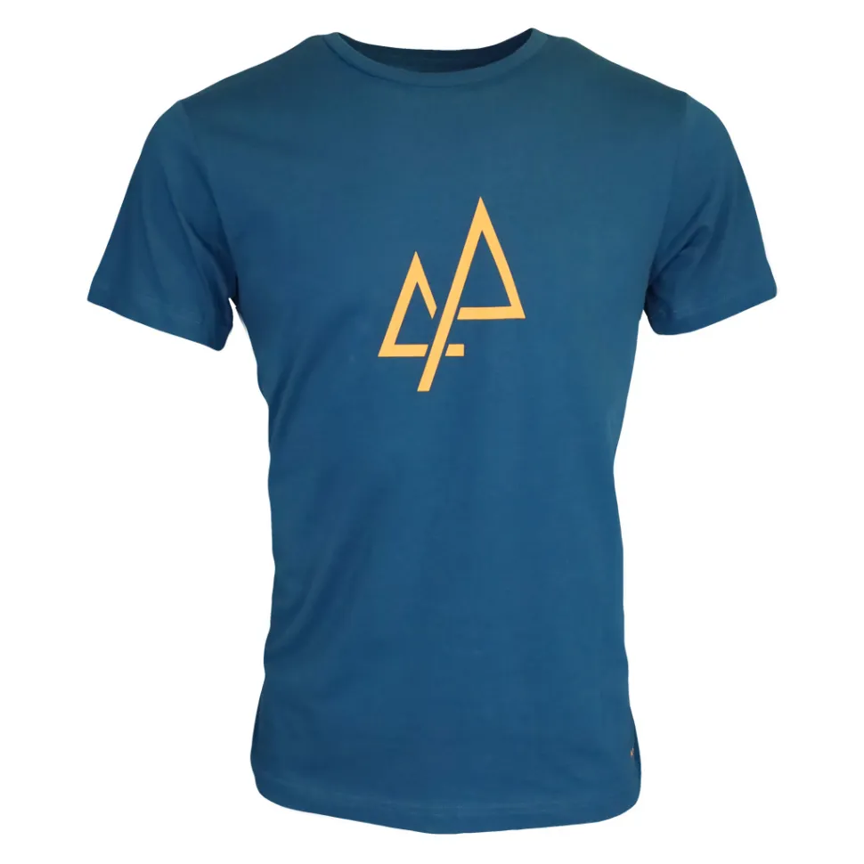 Men T-shirt Ascent Blue